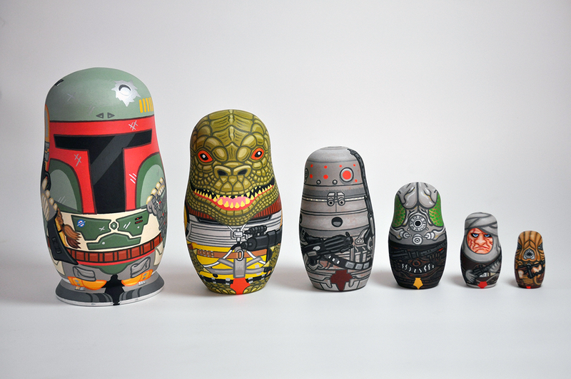 Illustration for article titled These Paintings and Sculptures in the Official Star Wars Art Show Are Insanely Gorgeous